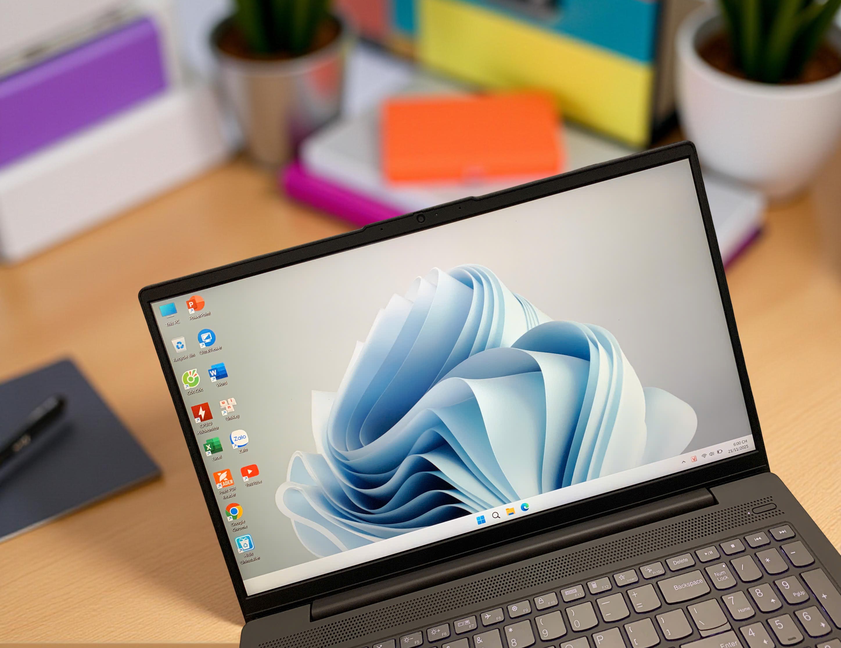 LAPTOP LENOVO IDEAPAD SLIM 5 15ALC05 RYZEN 5 5500U 15.6INCH FHD VỎ NHÔM MỎNG NHẸ GIÁ RẺ 4