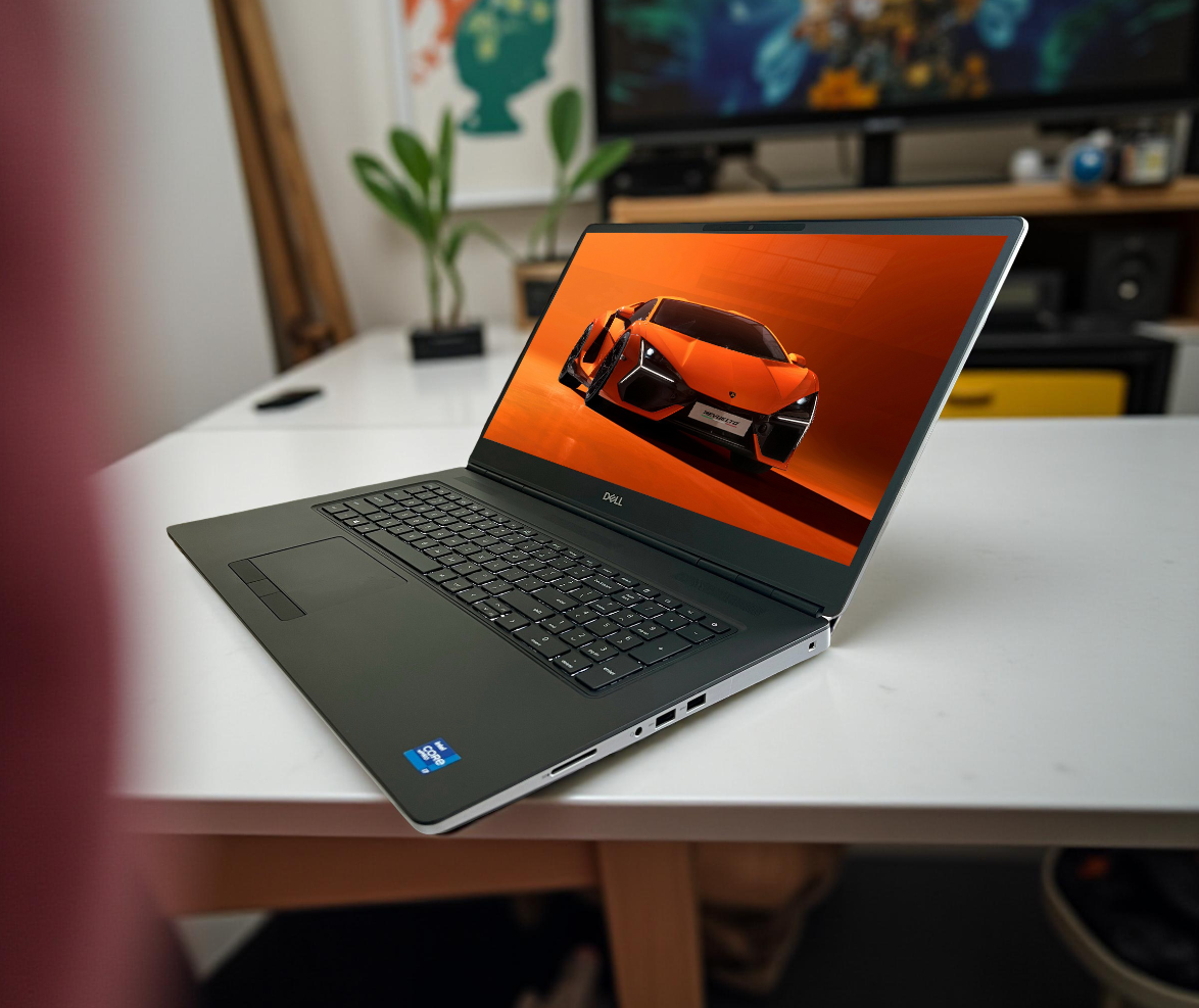 LAPTOP DELL PRECISION 17 7760 i7 11850H NVIDIA RTX A3000 6GB 17.3INCH FHD MÁY TRẠM ĐỒ HỌA RẺ2