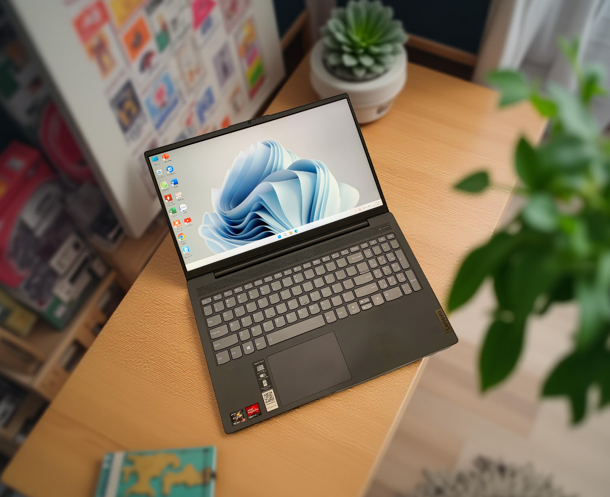 LAPTOP LENOVO IDEAPAD SLIM 5 15ALC05 RYZEN 5 5500U 15.6INCH FHD VỎ NHÔM MỎNG NHẸ GIÁ RẺ 1