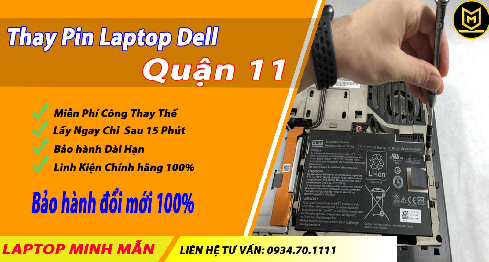 Thay-pin-laptop-Dell-quận-6