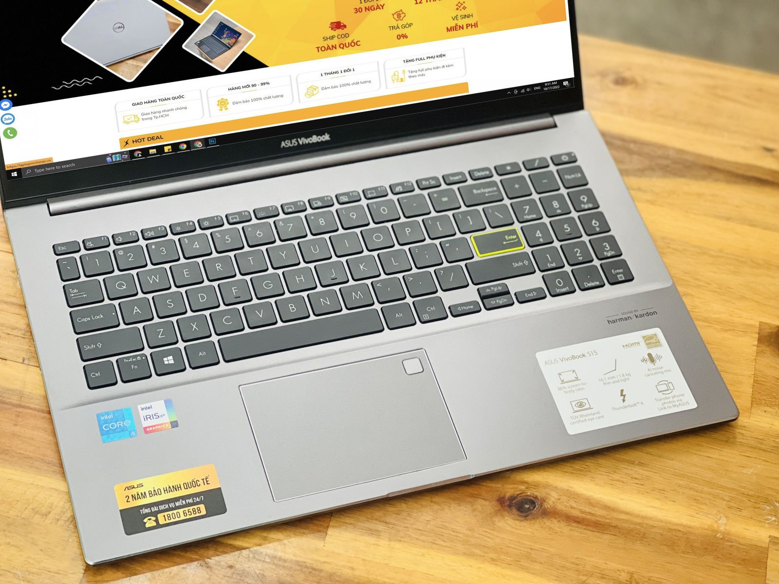 ASUS VIVOBOOK S533EA I5 1135G7