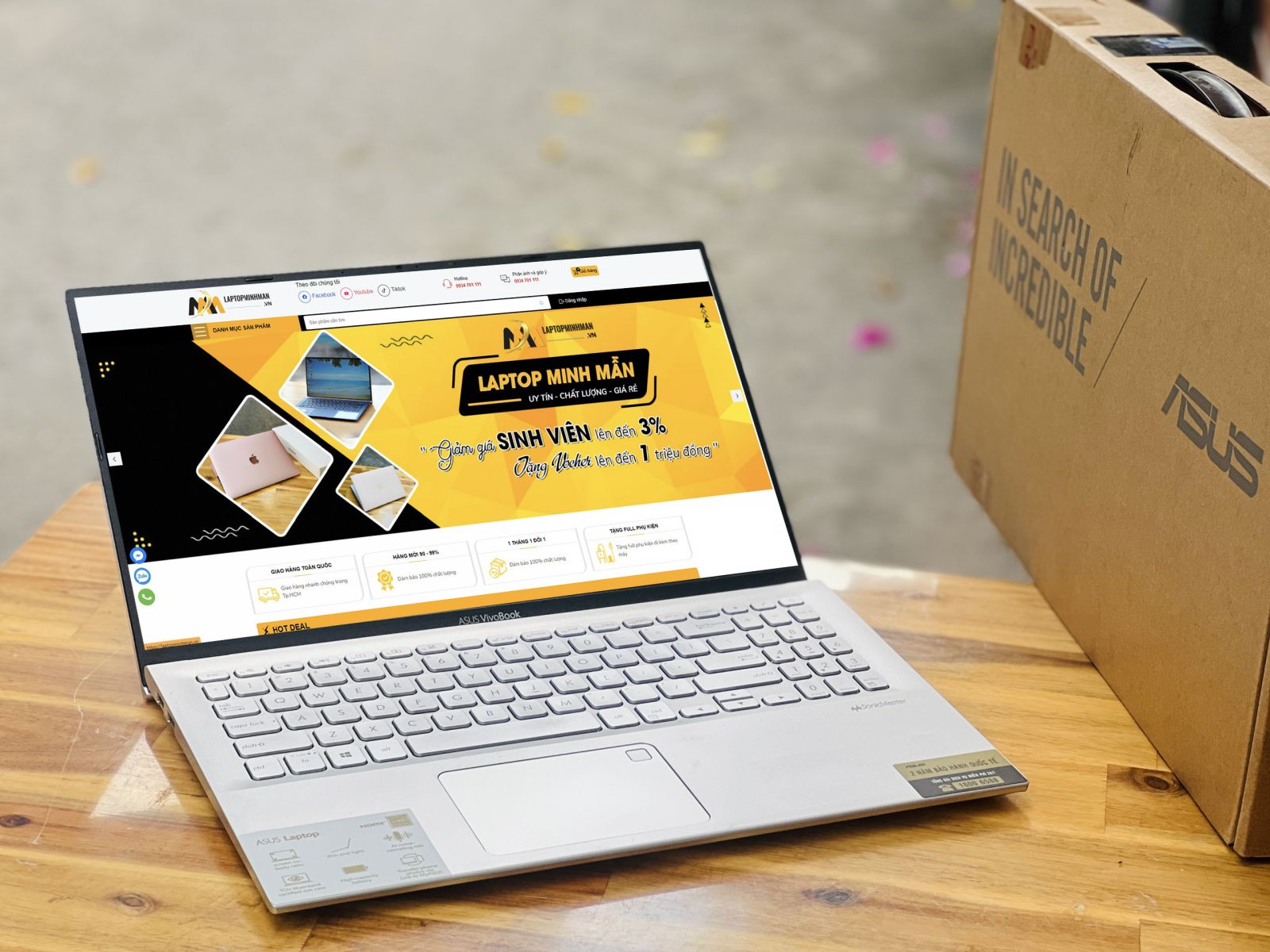 ASUS VIVOBOOK A512DA RYZEN 3 CŨ