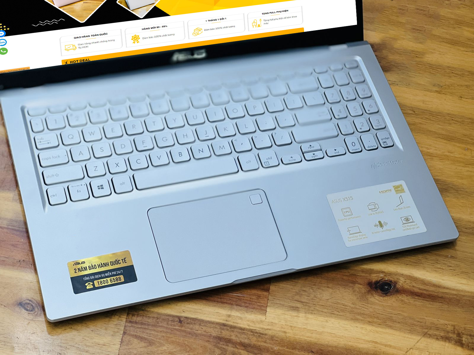 ASUS VIVOBOOK X515EA i3 1115G4 GIÁ RẺ