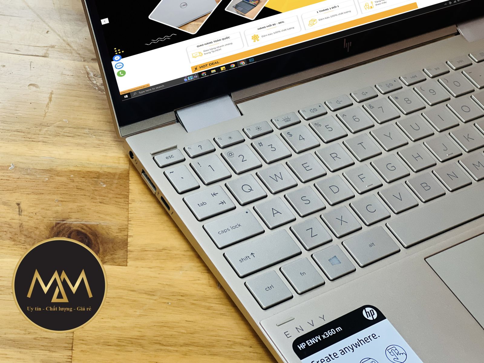 HP Envy X360 13 I7 1165G7/ RAM 8GB SSD 512GB/ OLED/ CẢM ỨNG LẬT XOAY/ VÀNG GOLD/ GIÁ RẺ