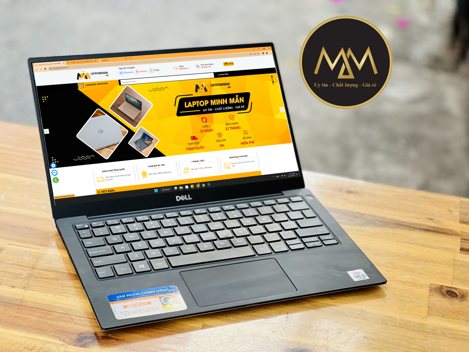 Laptop-Dell-i5-cũ-siêu-mỏng