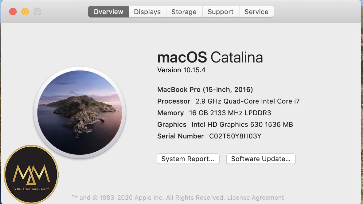 Mua Macbook cũ giá rẻ TPHCM