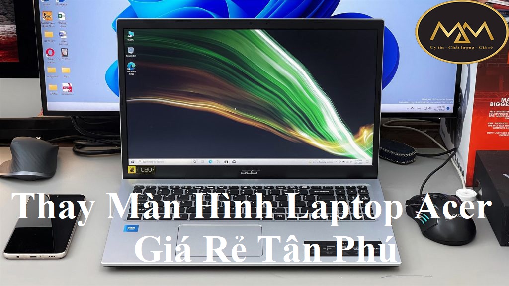 Thay Màn Hình Laptop Acer Giá Rẻ Tân Phú Chiếc laptop Acer luôn đồng hành cùng bạn hay với tất mọi người đang học tập và sinh sống tại quận Tân Phú, cùng vì thế màn hình laptop Acer quận Tân Phú được xem rất quan trọng. Bỏng nhân chẳng may trong quá trình sử dụng laptop Acer ở quận Tân Phú bị rơi làm va đập mạnh nên bị hỏng, khiến cho màn hình Acer quận Tân Phú không hoạt động, thì điều duy nhất bạn có thể làm là đi thay một chiếc màn hình mới. Tuy nhiên, không phải màn hình laptop Acer giá rẻ Tân Phú nào cũng có thể thay được, bạn cần phải biết chính xác là laptop Acer quận Tân Phú bạn đang sài là loại màn hình gì? Đi cùng với đó có nhiều câu hỏi đặt ra là nên thay màn hình Acer giá rẻ ở đâu Tân Phú? Vậy nội dung bài viết này, laptop Minh Mẫn có kiến thức hơn về việc thay màn hình laptop Acer giá rẻ Tân Phú và địa chỉ thay màn hình laptop Acer giá rẻ Tân Phú tốt nhất dành cho bạn. Hãy cùng laptop Minh Mẫn đi tìm hiểu ngay sau đây nhé!  Thay màn hình laptop Acer giá rẻ Tân Phú