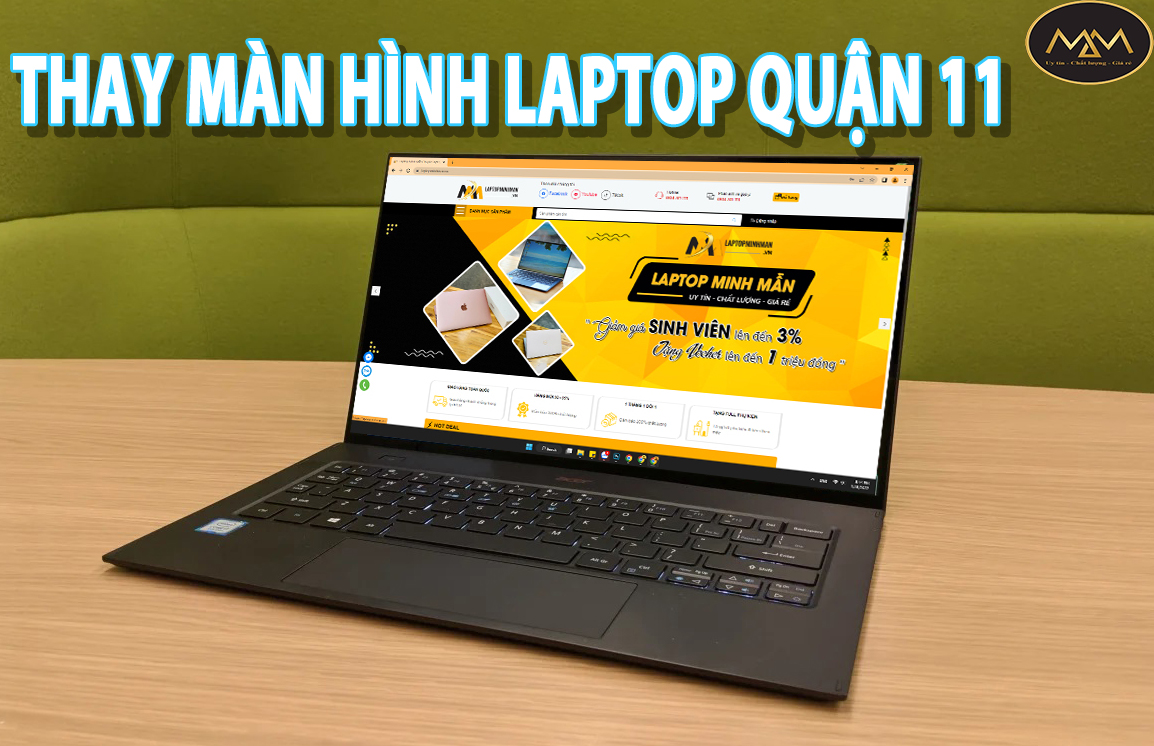 Thay Màn Hình Laptop Uy Tín Quận 11
