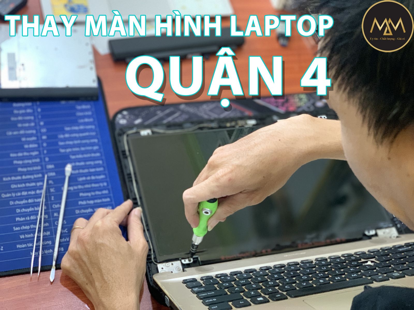 Thay Màn Hình Laptop Uy Tín Giá Rẻ Quận 4
