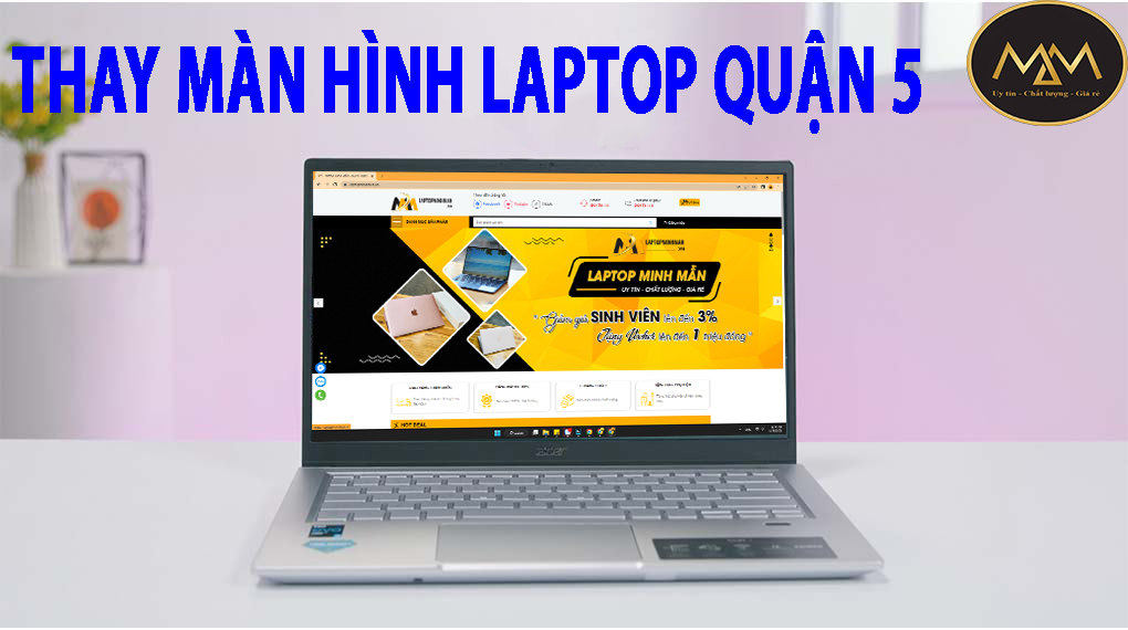 Thay Màn Hình Laptop Quận 5 Giá Rẻ