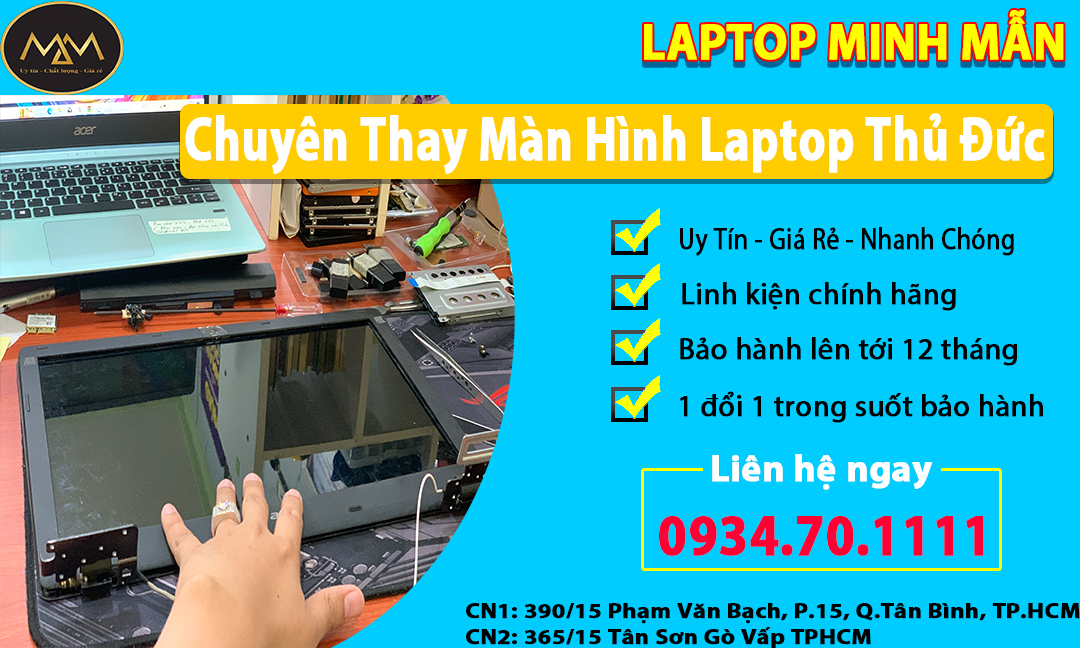 Thay Màn Hình Laptop Tại Thủ Đức