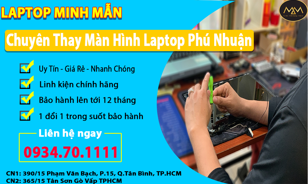 Thay Màn Hình Laptop Tại Thủ Đức