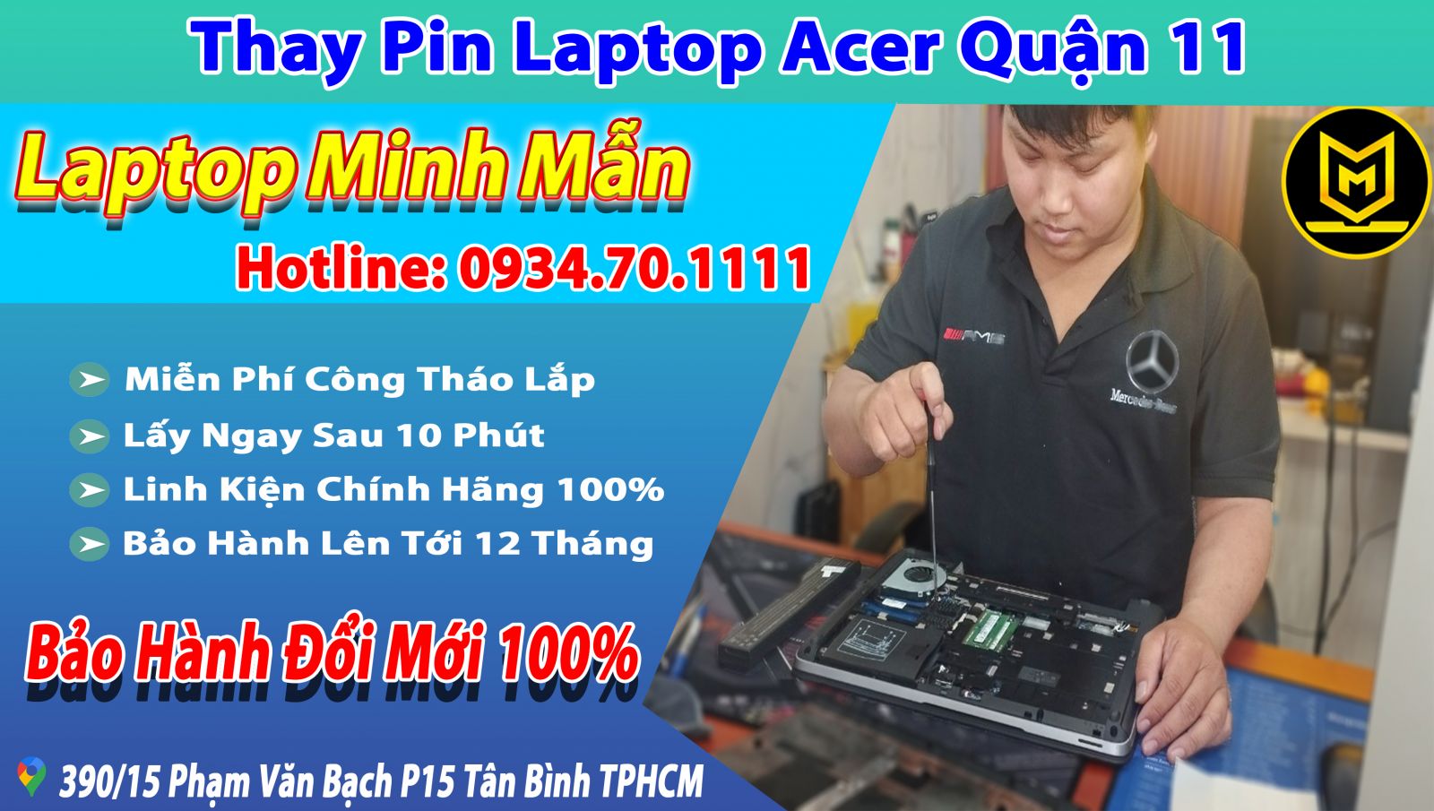 Thay-pin-laptop-Acer-quận-11