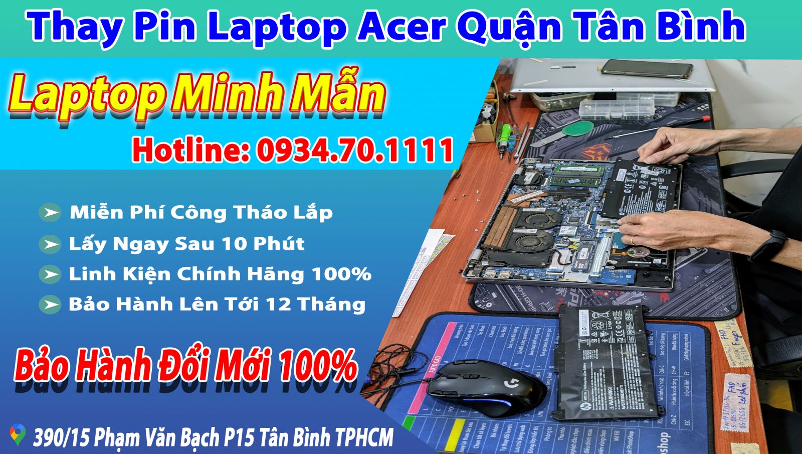 Thay-pin-laptop-Acer-quận-Tân-Bình