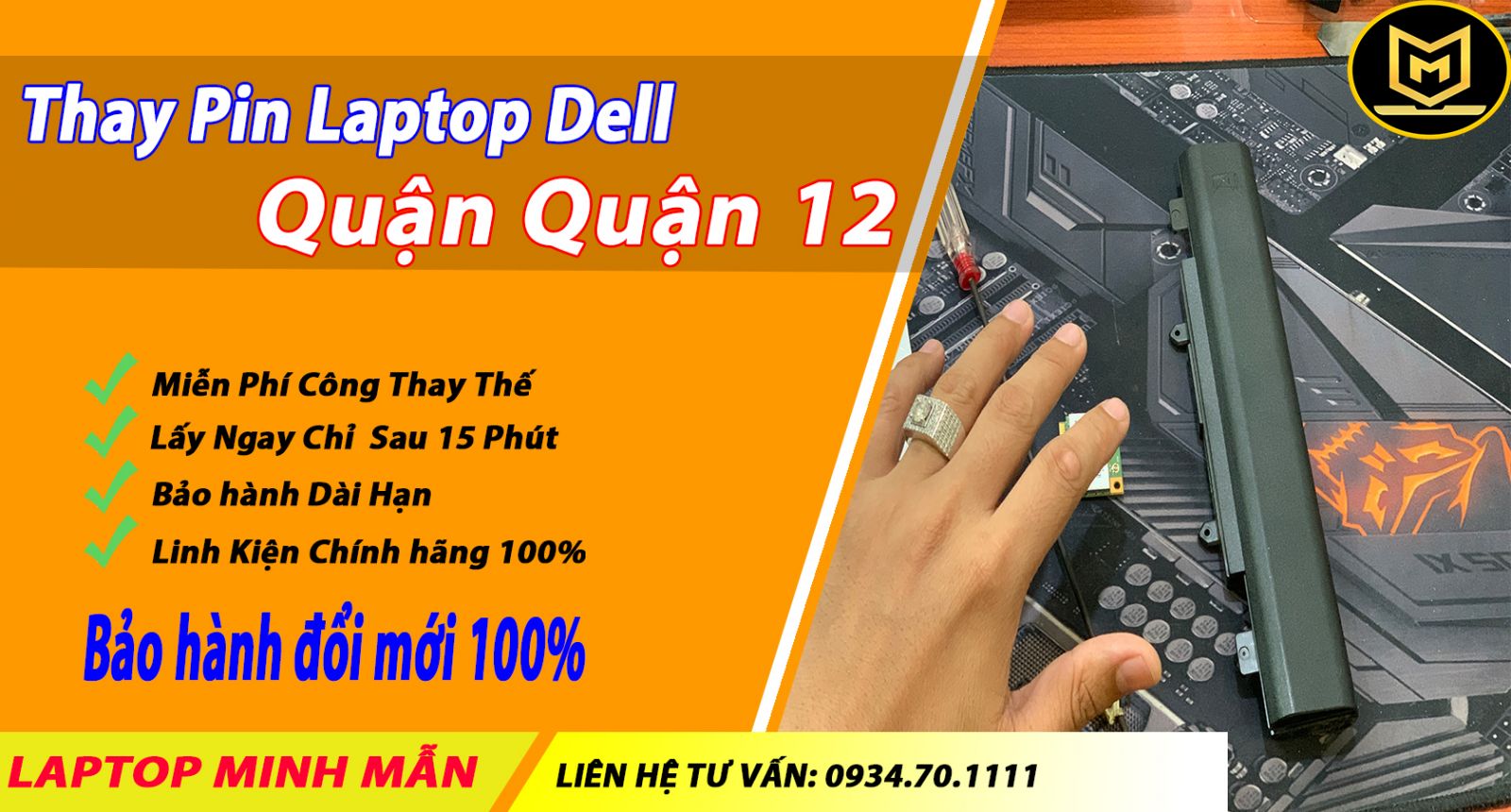 Thay-pin-laptop-Dell-quận-12