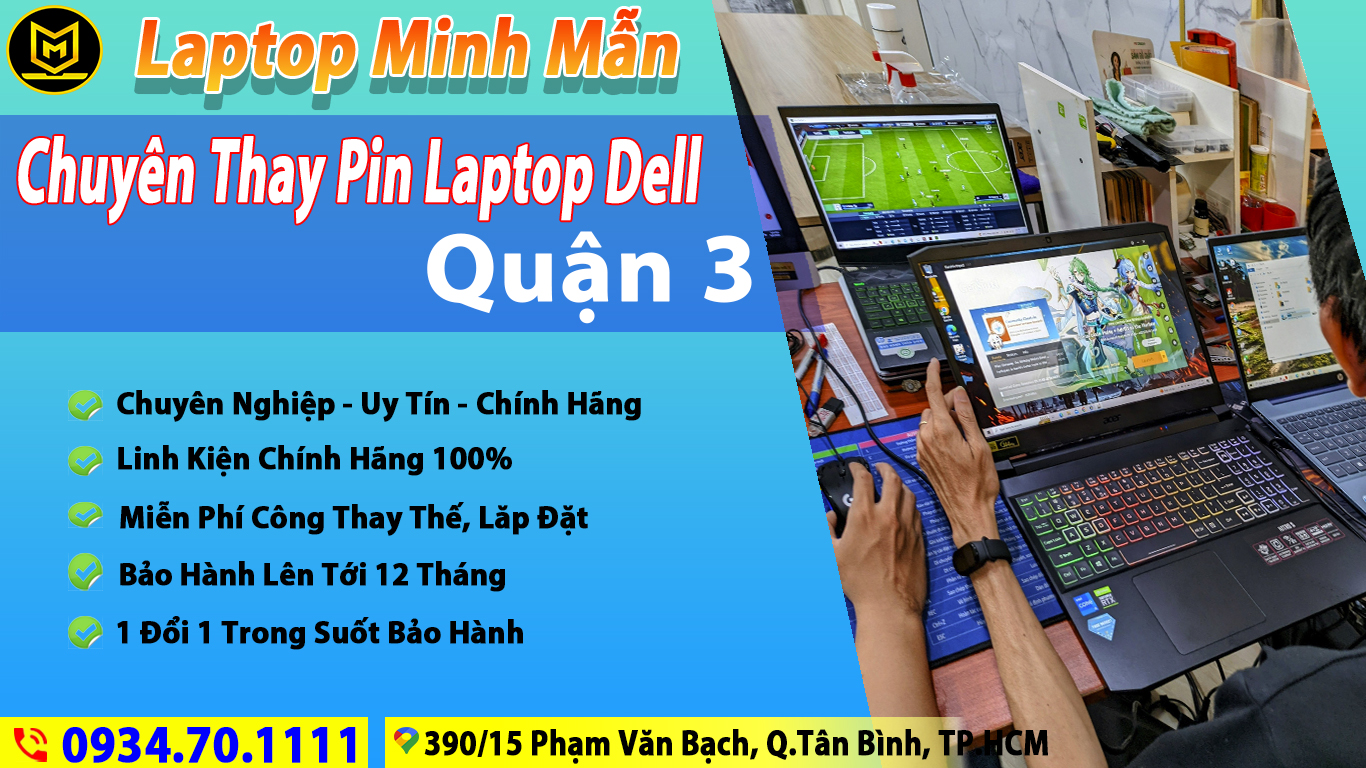 Thay-pin-laptop-Dell-quận-3