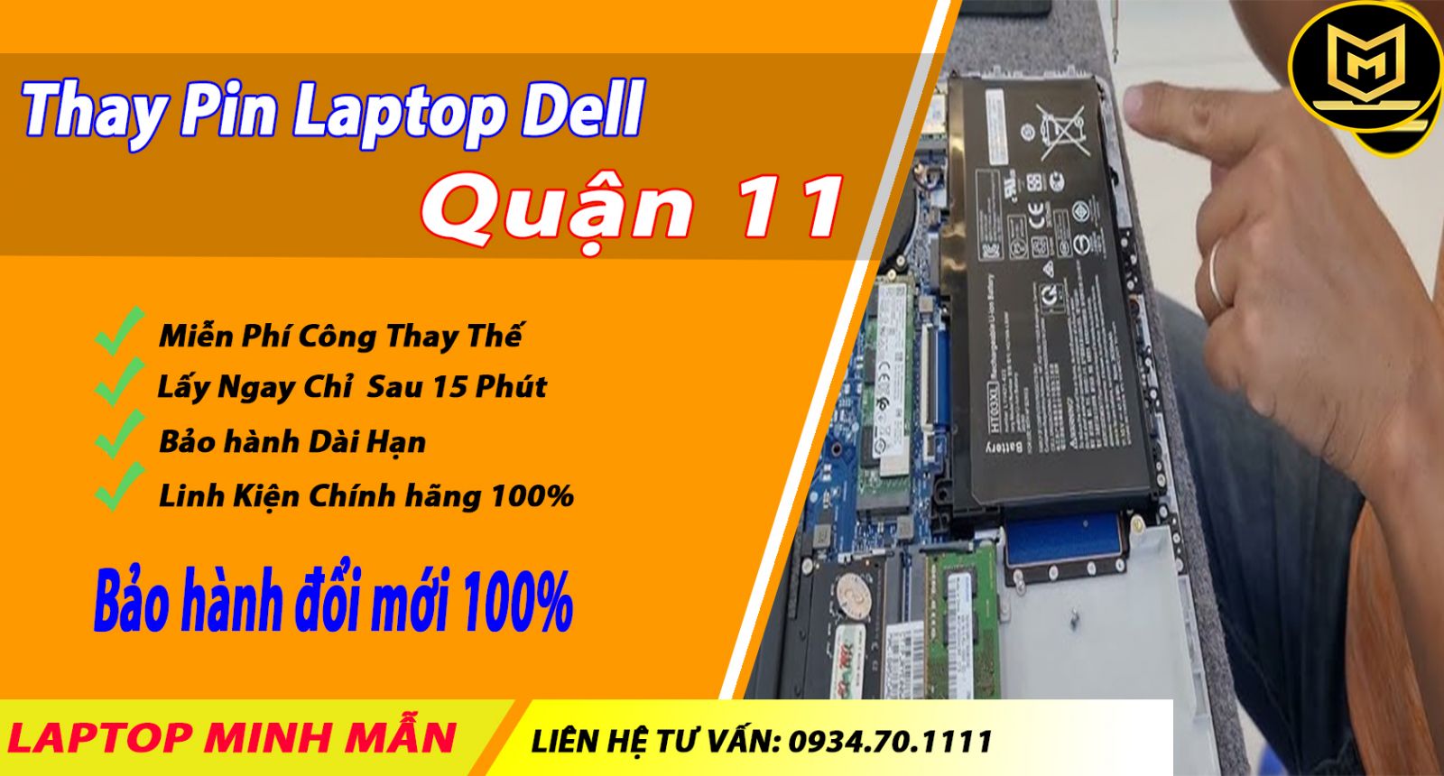 Thay-pin-laptop-Dell-quận-6