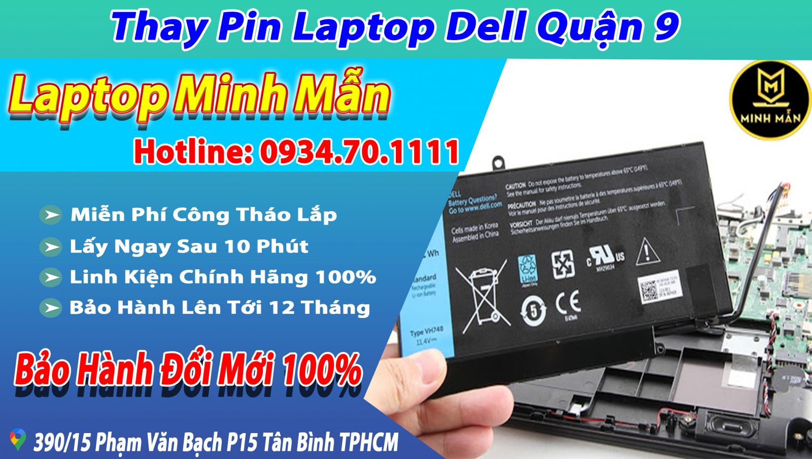 Thay-pin-laptop-Dell-quận-9