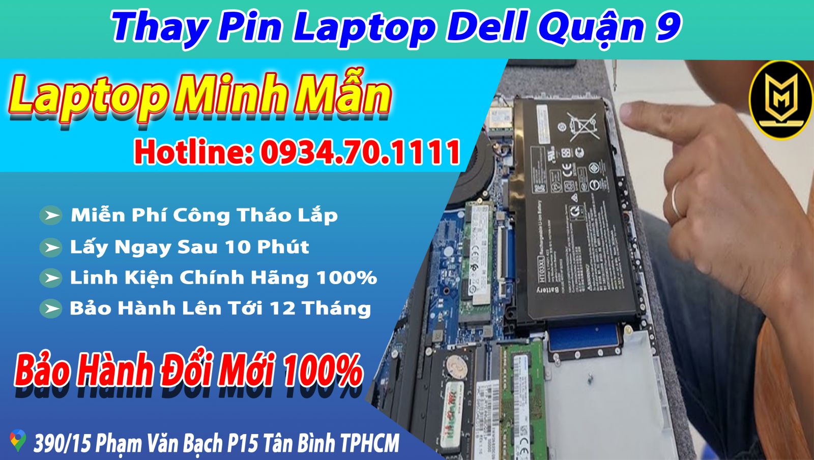 Thay-pin-laptop-Dell-quận-9