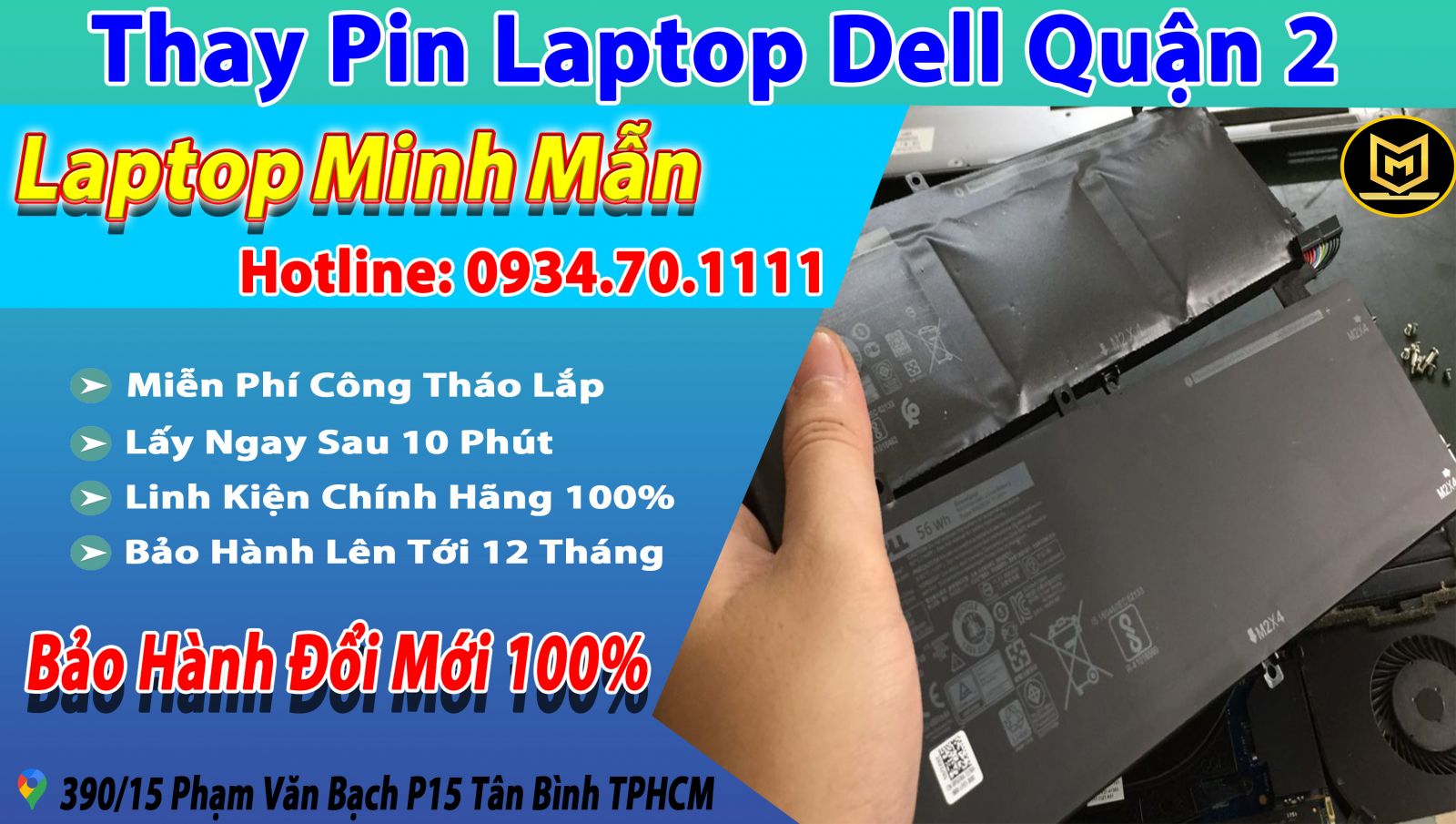 Thay-pin-laptop-Dell-quận-2