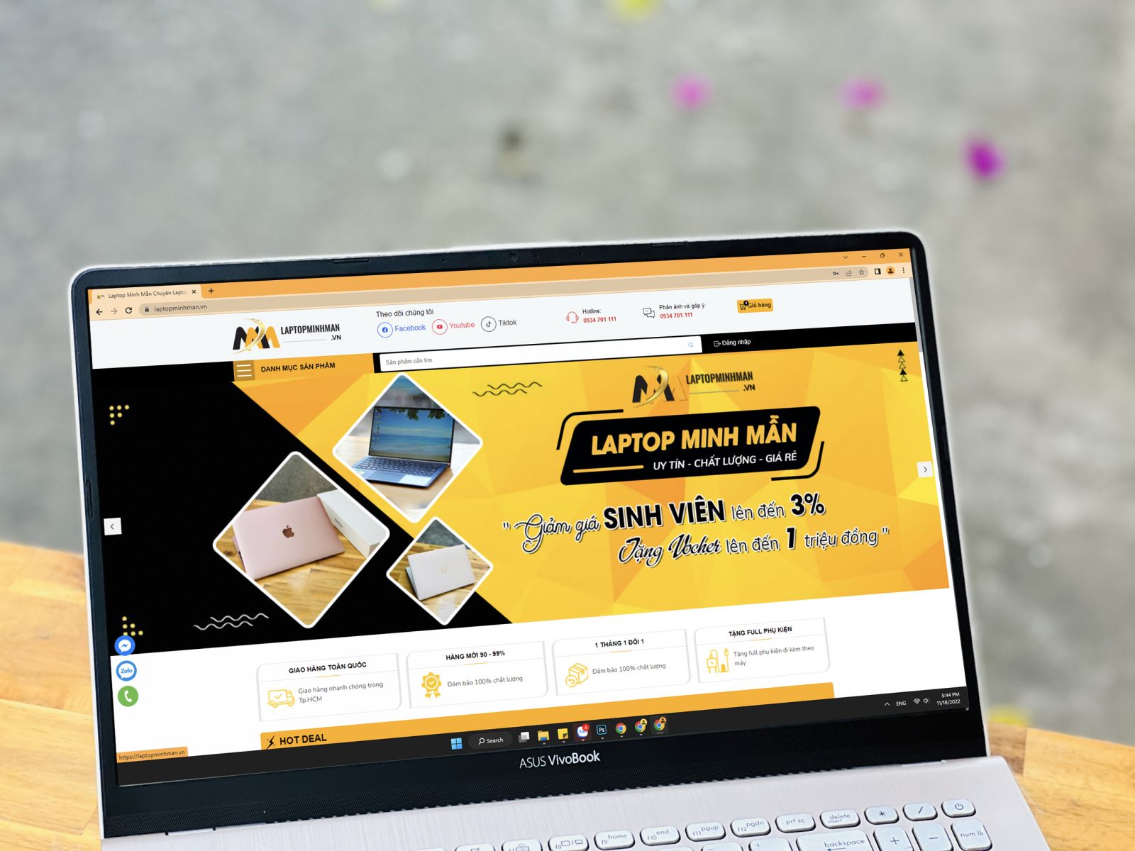 Laptop cũ giá rẻ 99%/ Asus Vivobook S530 i3 8145U/ SSD/ 15.6inch Viền Siêu Mỏng/ Laptop Ultrabook Cao Cấp/ Giá rẻ