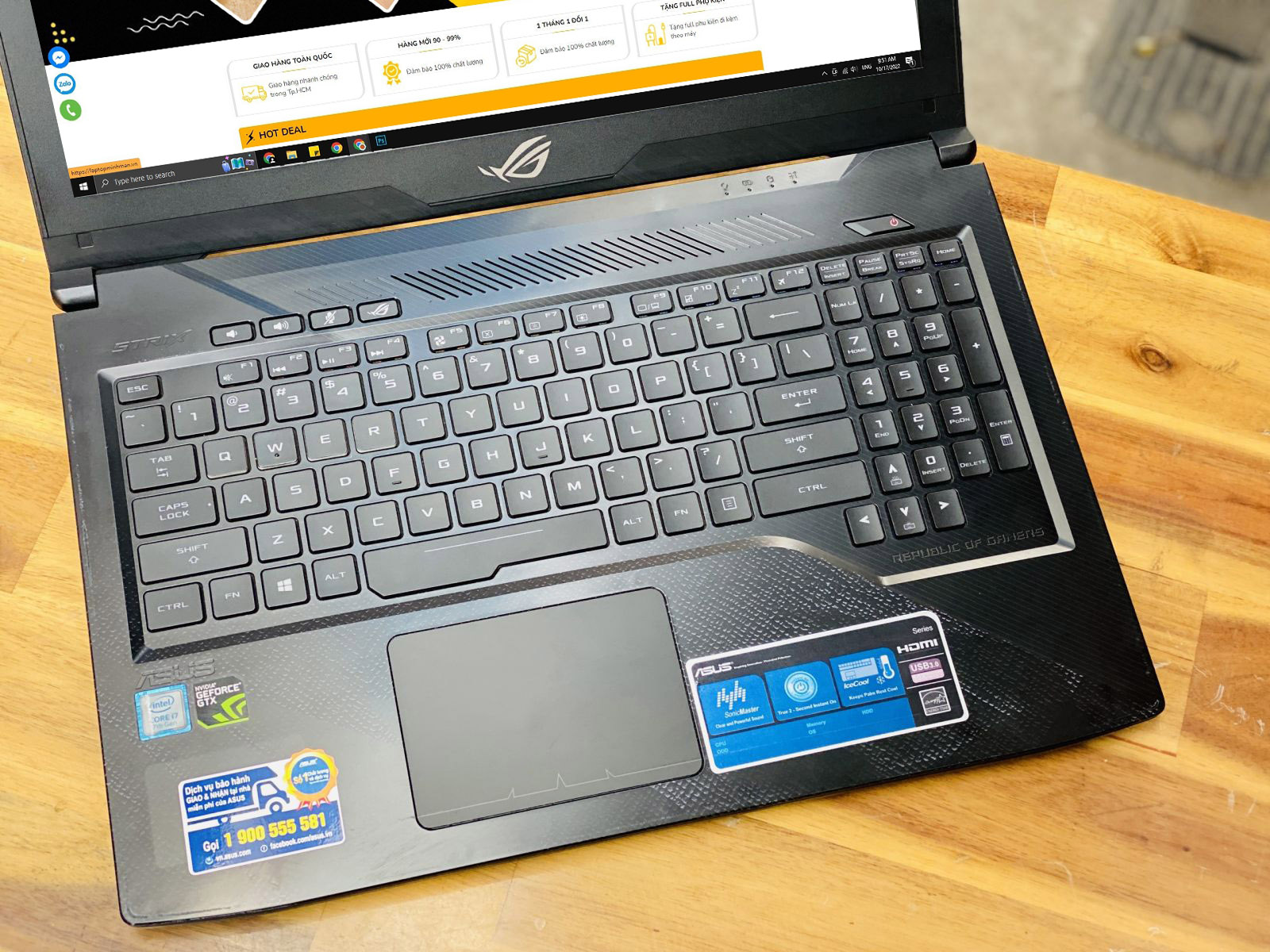 ASUS ROG STRIX GAMING GL503VD i7 7700HQ