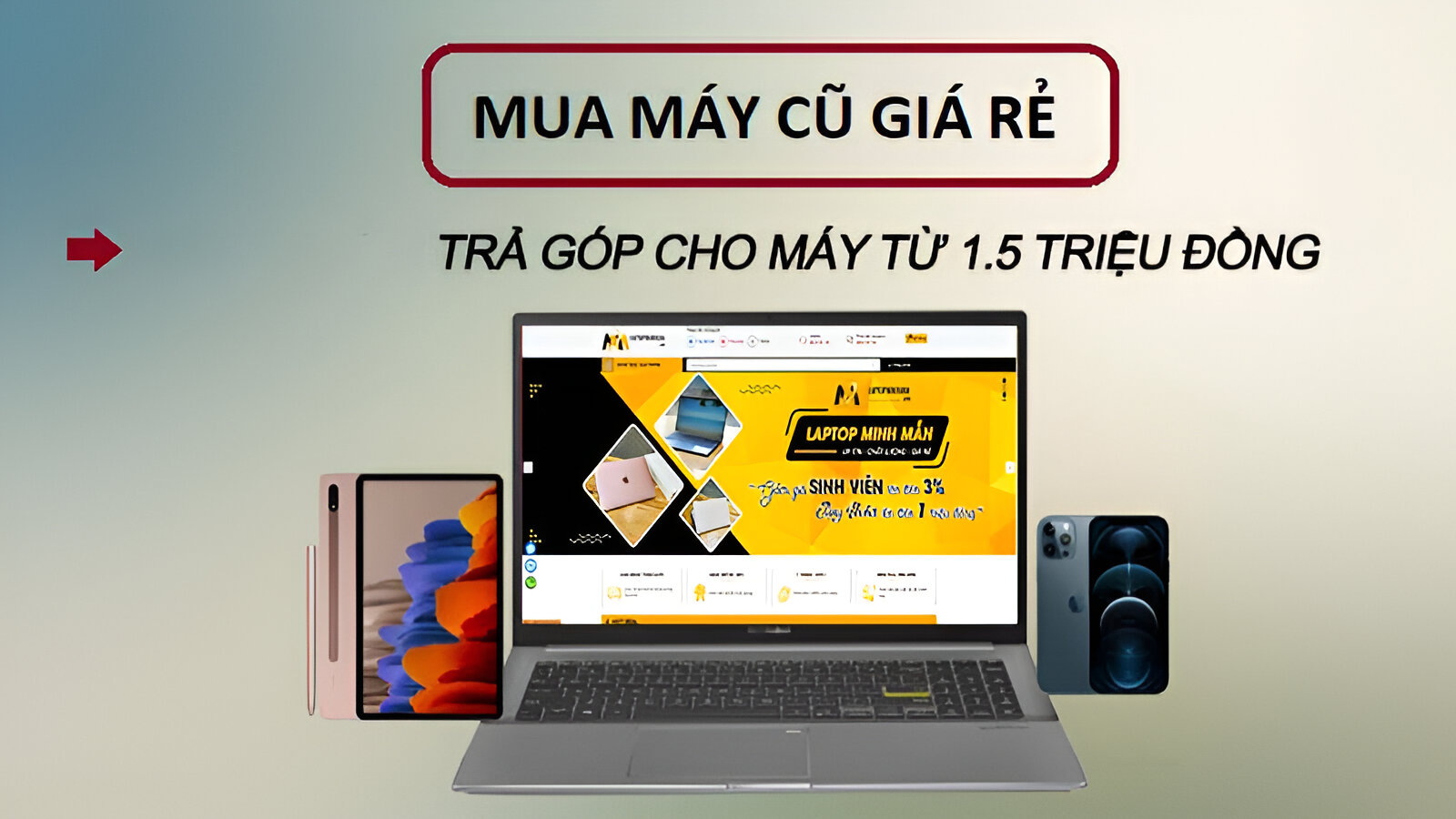 LAPTOP CŨ TRẢ GÓP UY TÍN TPHCM