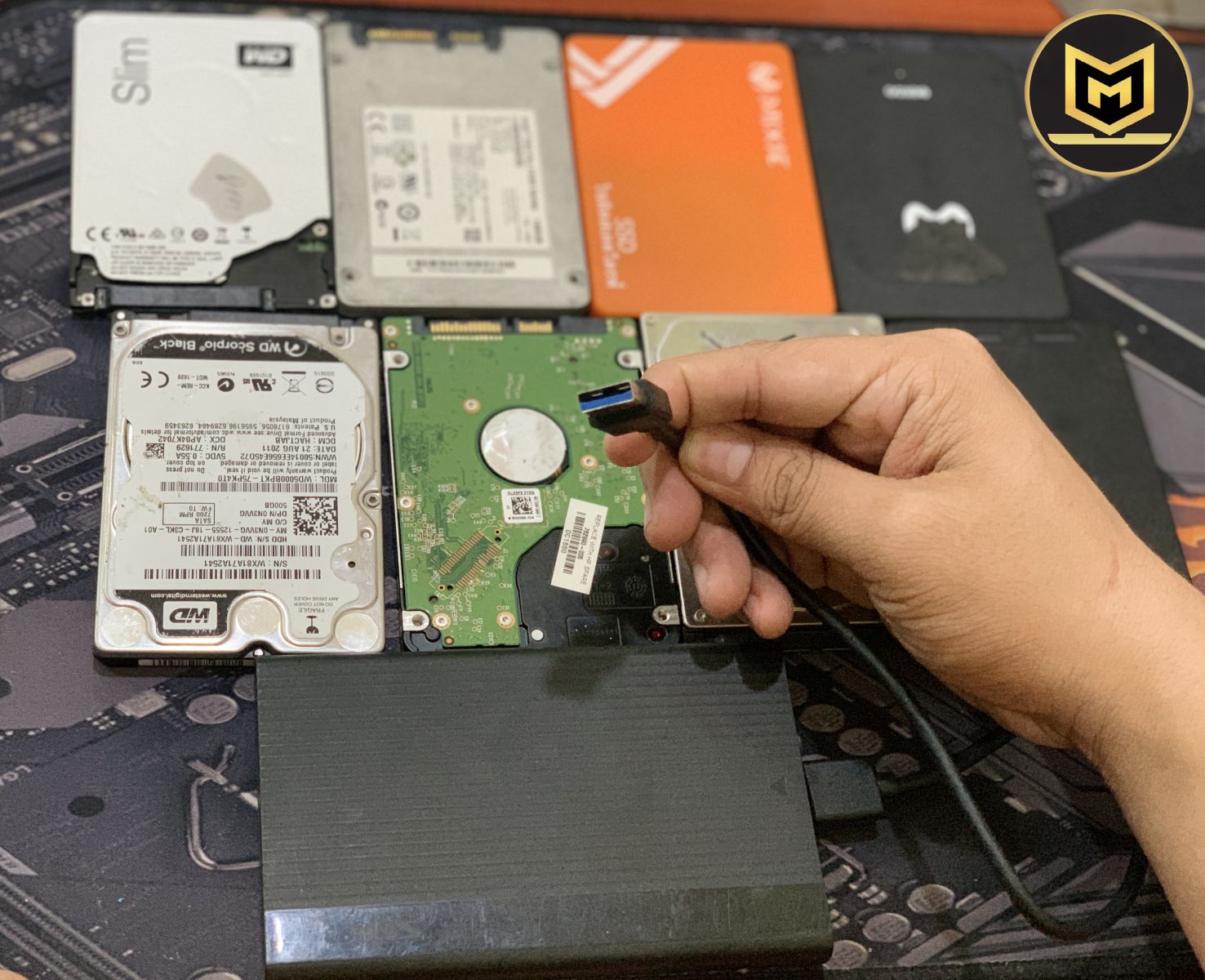 THAY Ổ CỨNG LAPTOP GIÁ RẺ QUẬN GÒ VẤP