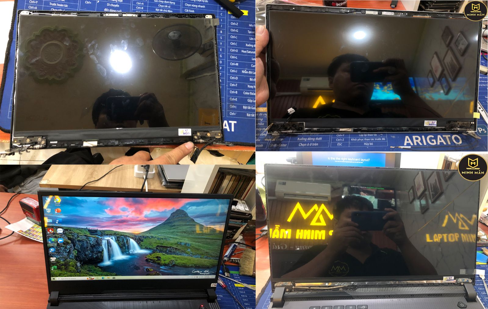 THAY MÀN HÌNH ASUS TUF GAMING