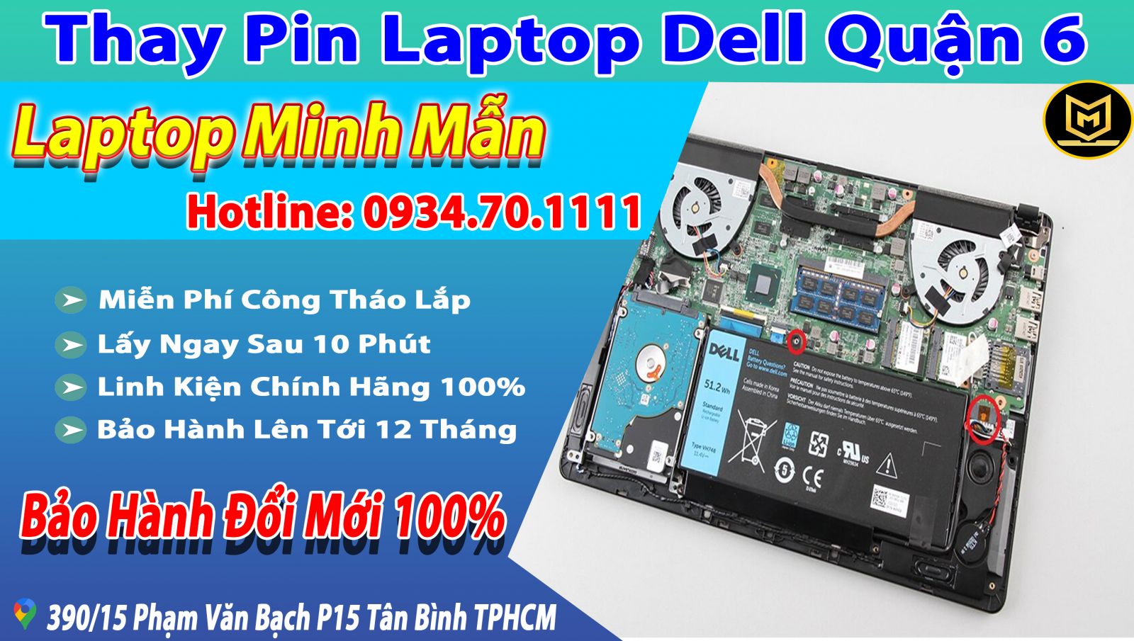 Thay-pin-laptop-Dell-quận-6