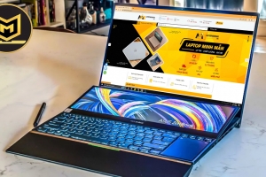 ASUS ZENBOOK PRO DUO 15 OLED i9 12900H/ RAM 32GB/ SSD 1TB/ 15INCH FHD OLED/ RTX 3060 6GB/ ĐỒ HỌA 2 MÀN HÌNH CAO CẤP/ GIÁ RẺ