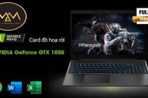 Laptop Lenovo Gaming L340/ i5 9300H/ 8G/ SSD/ GTX1050/ Viền Mỏng/ LED XANH/ Chuyên Game Đồ Họa