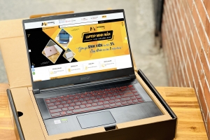 MSI GAMING GF65 THIN 10SER i7 10750H RTX2060 15INCH FHD 144Hz GIÁ RẺ